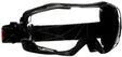 Immagine prodotto di 3M GoggleGear 6000 - Occhiali di sicurezza - Lavori di costruzione/ristrutturazione - Lavori con polveri - Lavori con sostanze chimiche - Entrambi i sessi - Nero - Trasparente - Neoprene (GG6001SGAF-BLK)