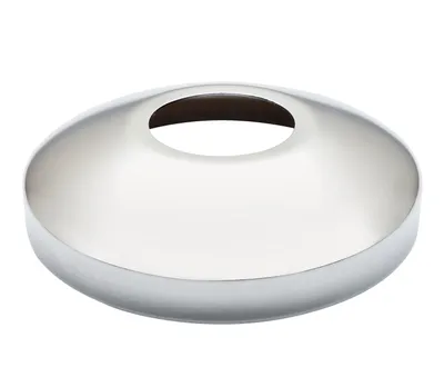 Produktbild von Verchromte konische Rosette 3/4", Durchmesser 90 mm