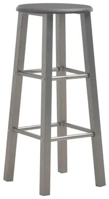 Immagine prodotto di Sgabello da bar 2 pz. MDF antracite