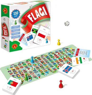 Produktbild von Bildungsspiel - Welche Flaggen sind das? (Brettspiele)