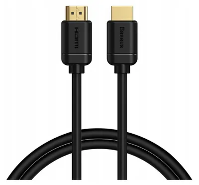 Zdjęcie produktu dla Baseus Kabel Hdmi 2.0 4K 60 Hz 3D Hdr 18 Gbps 1 M Czarny