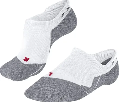 Image de FALKE RU3 Chaussettes de course invisibles pour femmes, blanc/multicolore, taille 37-38