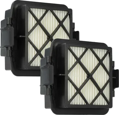 Produktbild von vhbw 2 Staubsaugerfilter Ersatz für Kärcher 2.863-240.0 für Staubsauger - HEPA-Filter Schwarz Weiß