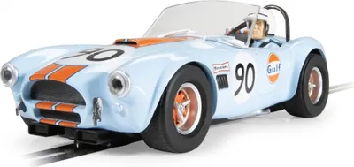 Produktbild von Scalextric 560004509 1:32 Shelby Cobra - Gulf #90 HD