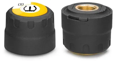 Zdjęcie produktu dla Zestawa czujników TPMS Techstar® z Bluetooth dla motocykli, monitorowanie ciśnienia w oponach, kompatybilne z Androidem i iOS