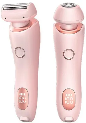 Immagine prodotto di Rasoi elettrico da donna, rasoi 2 in 1 impermeabile per uso a secco e a umido