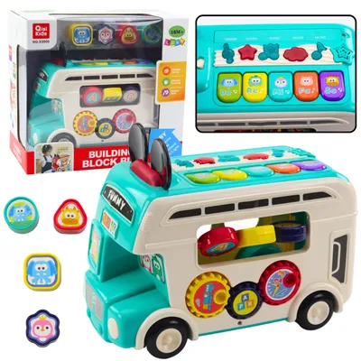 Immagine prodotto di Autobus interattivo con luci e suoni