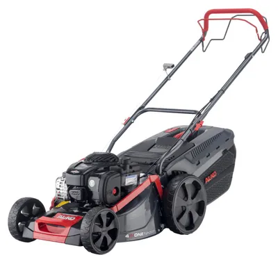 Produktbild von AL-KO Benzin-Rasenmäher Comfort 46.0 SP-B (46 cm Schnittbreite, 2.0 kW Motorleistung, Robustes Stahlblechgehäuse, mit Radantrieb, für Rasenflächen bis 1400 m²)