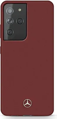 Produktbild von Mercedes Mehcs21Lsilre S21 Ultra G998 Czerwony/Red Hardcase Silicone Line