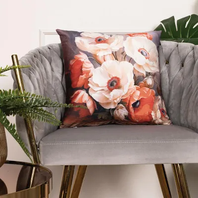 Obrázek produktu pro Polštář POPPY 40x40 cm Mybesthome Varianta: Povlak na polštář s výplní, 40x40 cm
