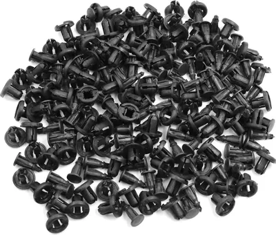 Produktbild von 100 Stk. 11mm Loch Auto Kunststoff Nieten Befestigungsclips Stoßfänger Halterung