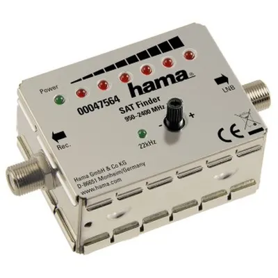 Produktbild von Hama 00047564, Grau, 230 mm, 92 mm, 48 mm, 105 g, 2x F