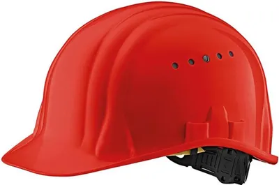 Zdjęcie produktu dla Kask ochronny Schuberth Baumeister 80/6, zgodny z normą EN 397, kolor czerwony
