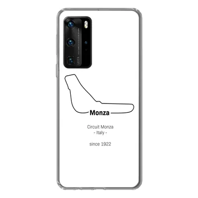 Produktbild von MuchoWow® Handyhülle Schutzhülle Hülle für Huawei P40 Pro Monza - Formel 1 - Rennstrecke Silikon Softcase Handy Hülle - Schutz