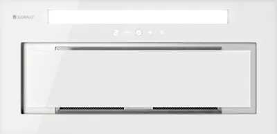 Immagine prodotto di Globalo Loteo 60.4 Tettoia bianca Cofano estrattore con filtro | Cofano sottopensile Cofano estrattore da incasso Modulo ventilatore