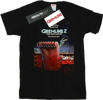 Image de Gremlins 2 - "The New Batch" T-shirt pour homme BI28731 (5XL) (Noir)
