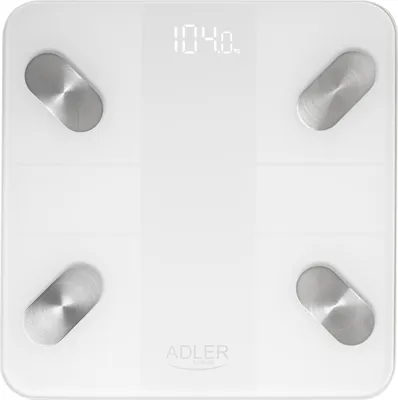 Immagine prodotto di ADLER Smart Scale, analisi di 18 parametri, LED, 180 kg, Bluetooth
