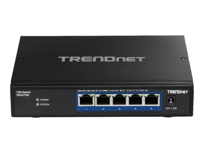 Obrázek produktu pro TRENDnet TEG-S750 - Switch - unmanaged - 5 x 10GBase-T