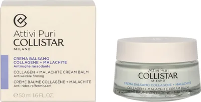 Produktbild von Collistar Collagen + Malachite Cream Balm, Tages- & Nachtcreme, Frauen, Jeder Hauttyp, Gesicht, Hals/Nacken, Anti-Aging, Anti-Falten, Elastizität, Kräftigend, Glättend, Verstärkung, Belebend, 50 ml