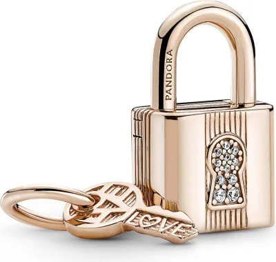 Produktbild von Pandora Vorhängeschloss & Schlüssel Charm-Anhänger 780088C01 Anhänger