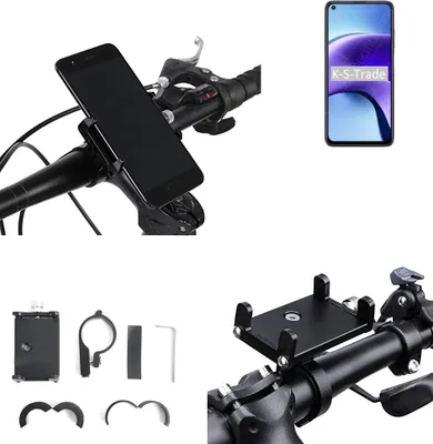 Produktbild von K-S-Trade Handyhalterung für das Fahrrad kompatibel mit Xiaomi Redmi Note 9T Halter Lenkstange Fahrradhalterung Motorrad Bike Mount Befestigung