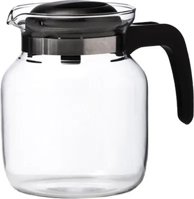 Immagine prodotto di montana: :content teiera, teiera in vetro, teiera, caffettiera, teiera, vetro, nero, 1,25 L, 057864