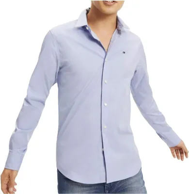 Produktbild von Tommy Hilfiger Original Stretch Slim Fit Lavender Lustre XS