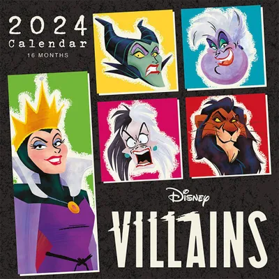 Produktbild von Disney Villains Kalender 2024 Once I was Alone