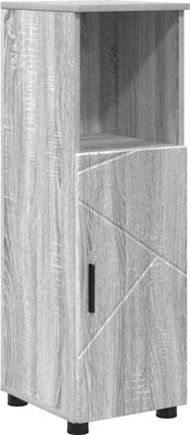 Obrázek produktu pro vidaXL Koupelnová skříňka s úložným prostorem Grey Sonoma 30 x 35 x 95 cm