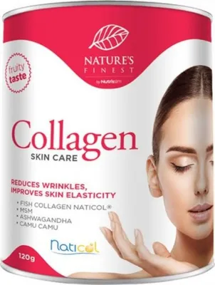 Produktbild von Nature's Finest Kolagen Skincare w Proszku – Z Naticol® i Witaminą C