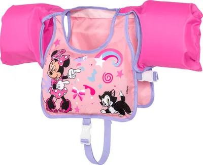 Produktbild von Bestway® Disney Junior® Swim Safe ABC™ Schwimmflügelweste Stufe B Minnie Mouse mit Textilbezug, 3-6 Jahre