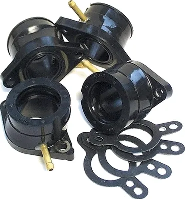 Obrázok produktu pre 4 sacie potrubia pre karburátor pre motocykel Yamaha XJ 550, rok výroby 1981–1984, od spoločnosti pamoto –
