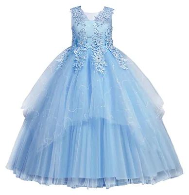 Produktbild von Blumenmädchen Kleid für Hochzeit 4-12 Jahre