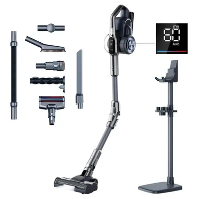 Produktbild von JIMMY H11 Pro, Stabstaubsauger, Beutellos, Grau, 0,6 l, Trocken, Zyklonal