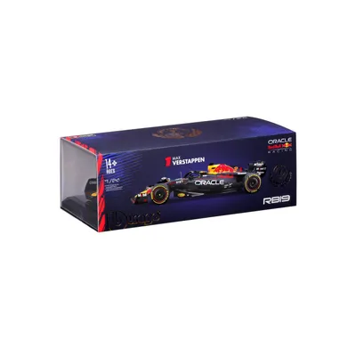 Obrázok produktu pre BBURAGO Red Bull Rb19, Model športového automobilu, predmontovaný, 1:24, RedBull RB19, Akékoľvek pohlavie, Kov, Plast
