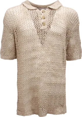 Immagine prodotto di I4460 Polo Uomo Amaránto Man Linen Perforated Polo