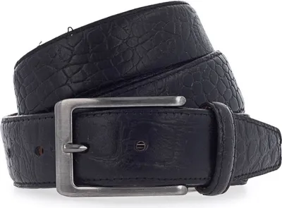 Produktbild von Vanzetti Leder Gürtel 35mm Full Leather Belt W95 Black schwarz