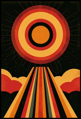 Produktbild von Plakat 67,5x100cm Vitalitätsstrahlen