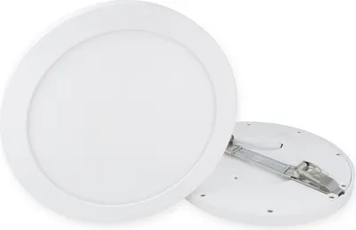 Image de LED line 18W Panneau LED apparent Plafonnier Spot Luminaire Blanc chaud 1570 lumens Rond