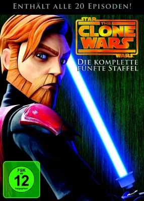 Produktbild von Star Wars: The Clone Wars - Die komplette 5. Staffel (4 Discs)