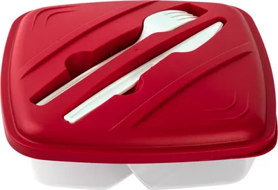 Produktbild von Gariella Lunchbox mit Besteck Rot