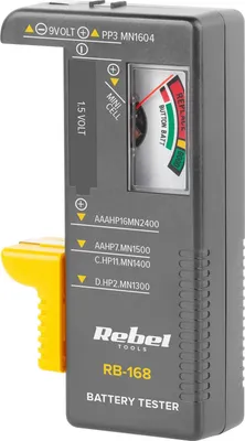 Produktbild von Rebel Tools RB-168 Batterietester