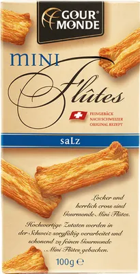 Image de Gourmonde Mini Flûtes Sel 100g