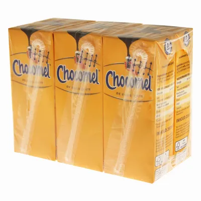 Produktbild von Chocomel Kakao Trinkpäckchen 30er Set, Trinkschokolade, Schokolade, Schoko Drink, Holland, á 200 ml
