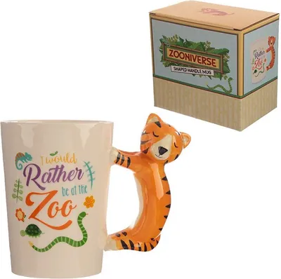 Produktbild von Tiger Kaffeebecher mit Tiger als Griff