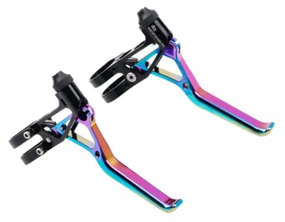 Obrázok produktu pre Hliníkové páky brzdy na bicykel – ľahké a nastaviteľné, vhodné pre horské bicykle a BMX