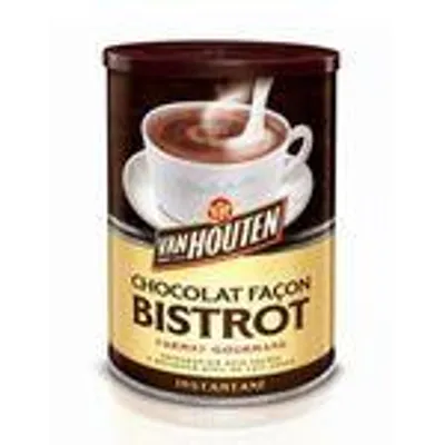 Produktbild von Van Houten Chocolat Facon Bistrot 425g – Hochwertiger Kakaopulver zum Auflösen