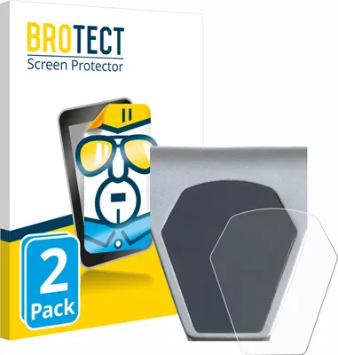 Produktbild von 2x Für Epowerfun ePF-PULSE 960 Schutzfolie BROTECT Displayschutz Display Schutz Folie Klar Transparent