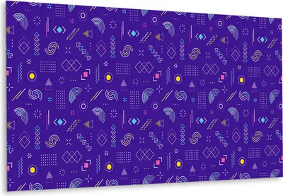 Produktbild von Vinyl Muster - Fliesenaufkleber PVC Fliesenfolie - Selbstklebende Vinyl , Geometrisches Muster - 100 cm x 50 cm