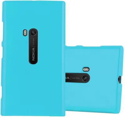 Produktbild von Cadorabo Schutzhülle für Nokia Lumia 920 Hülle in Blau TPU Etui Hülle Case Cover